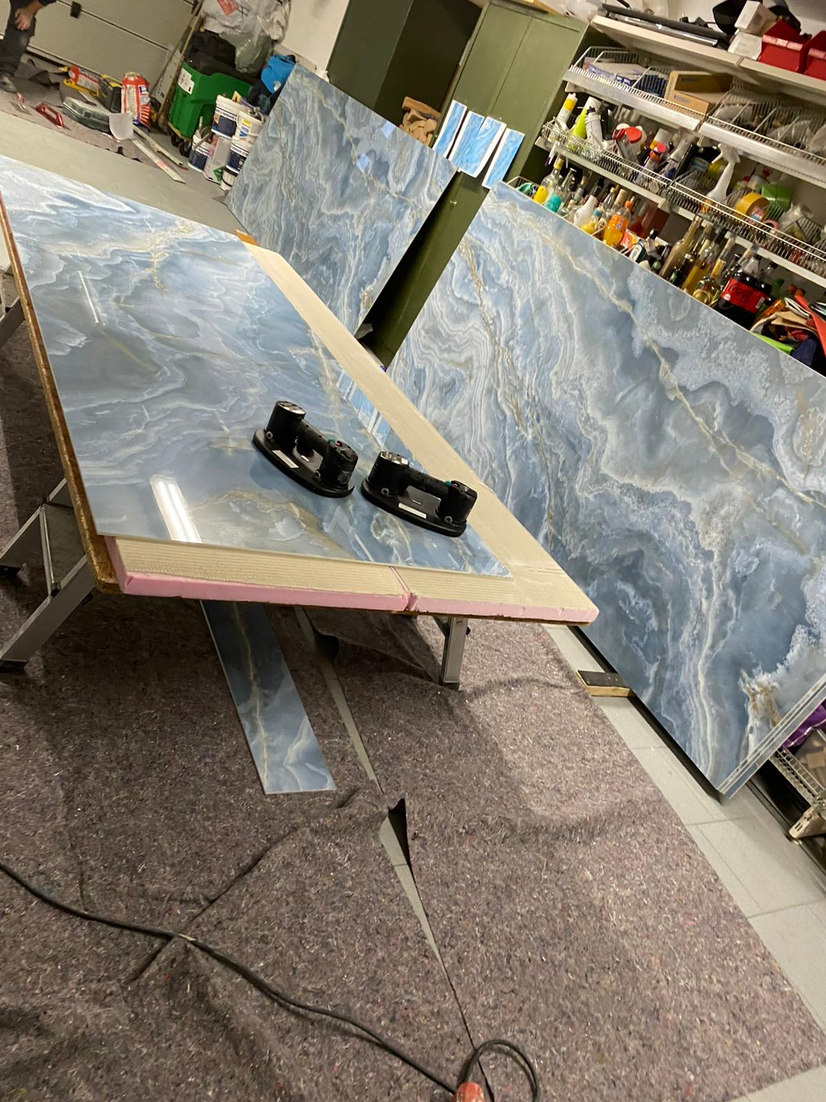 XXL-Fliesen Arbeit 8